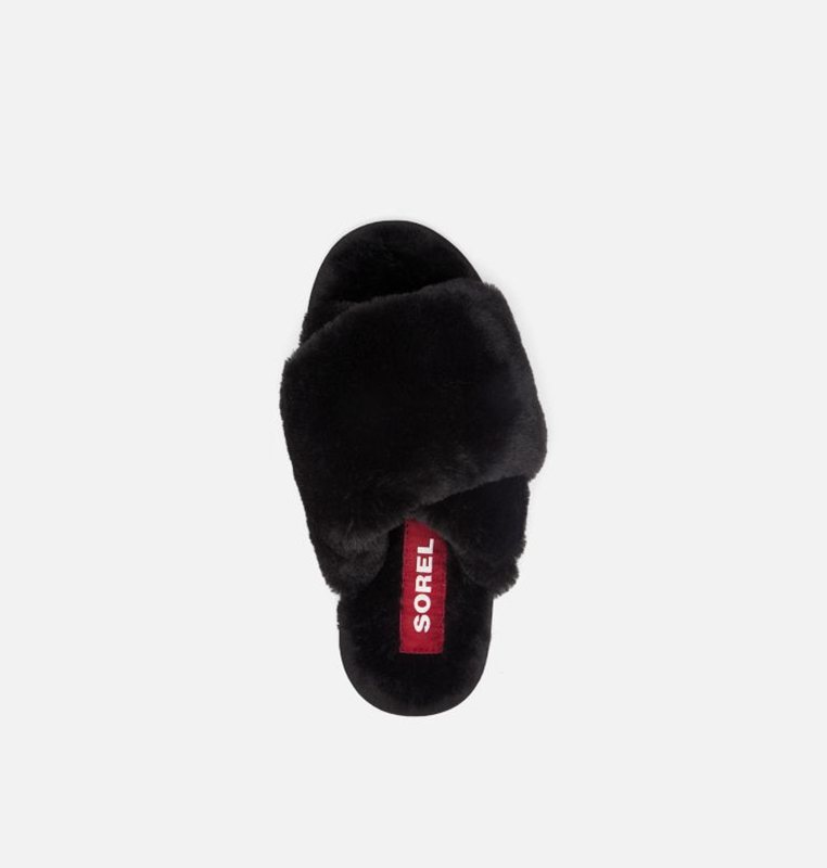 Pantuflas Sorel Mujer - Go™ - Mail Run Negras - 98457-QBFA